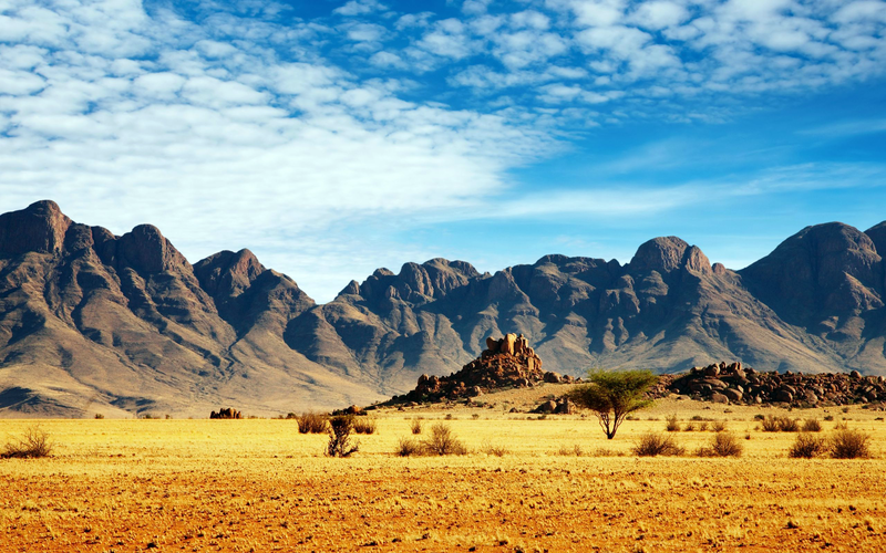 landscape, desert, mountains, rocks, nature
