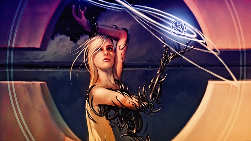 fantasy art, artwork, fan art, magic, Magic: The Gathering, digital art, women