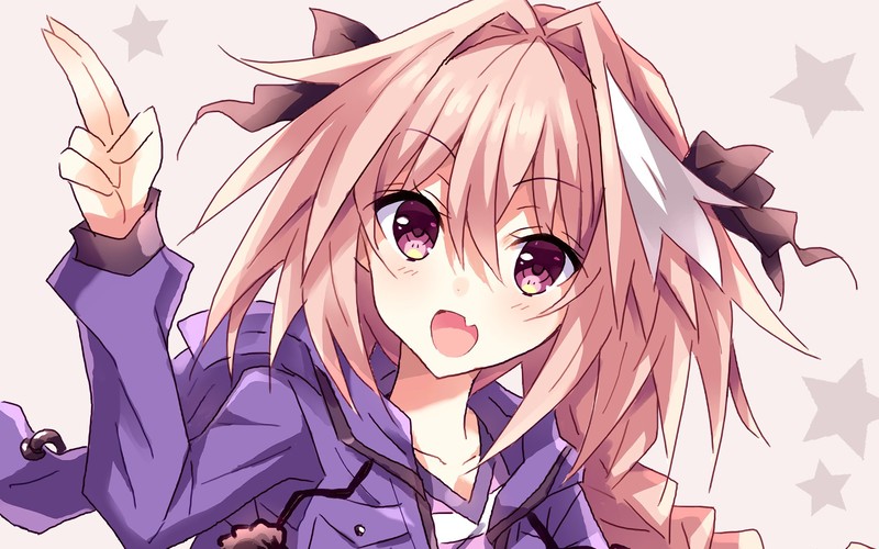 Fate/Apocrypha, Astolfo (Fate/Apocrypha), Rider of Black (Fate/Apocrypha), anime, anime boys