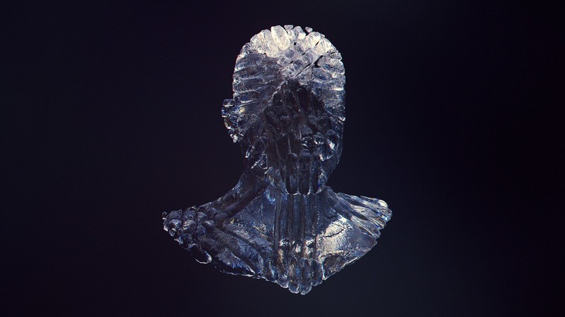 Nidia Dias, ice, simple, head