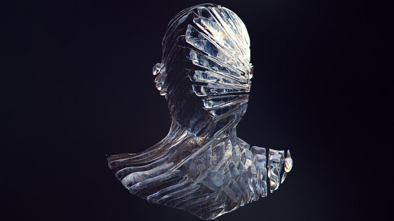 Nidia Dias, ice, simple, head