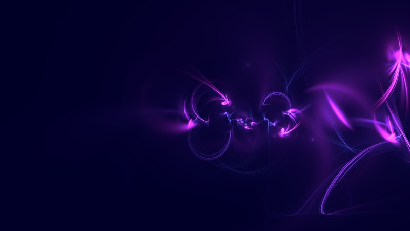 digital art, abstract, 3D Abstract, purple background