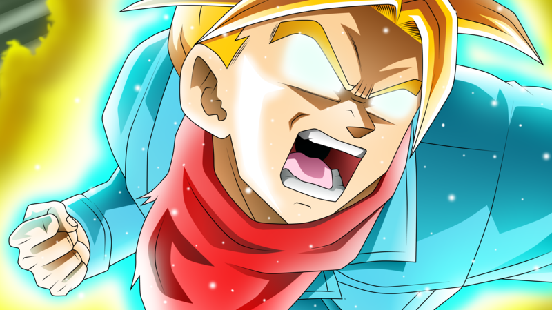 Dragon Ball Super, Super Saiyan 2, trunks, rmehedi, Dragon Ball, future trunks, Super Saiyan, cyan