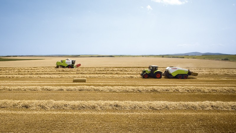 farming, farmers, Claas, tractors, heavy equipment