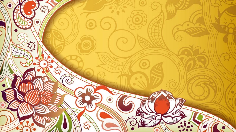 floral, pattern, artwork, digital art