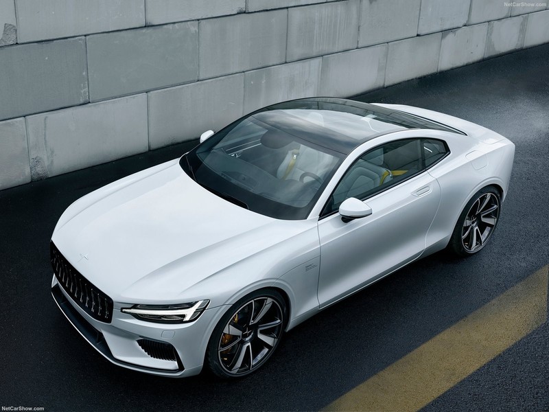 Polestar Racing, car, vehicle, white cars