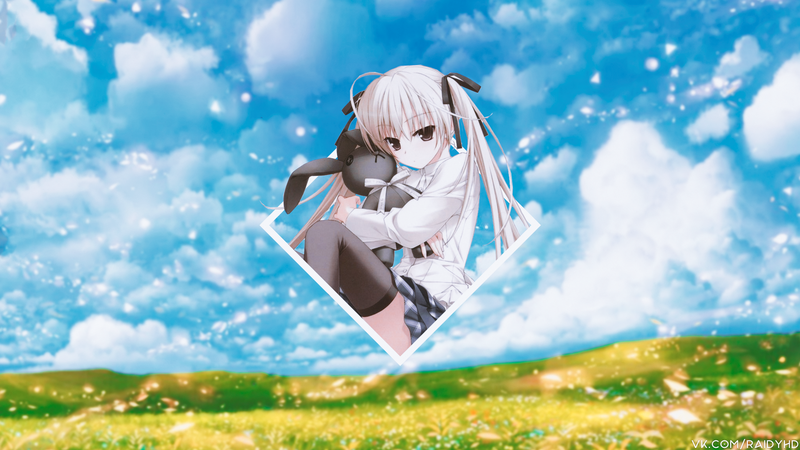 anime, anime girls, picture-in-picture