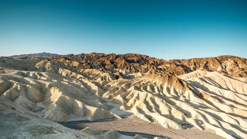 desert, mountains, landscape, relief, mountain range, 4k