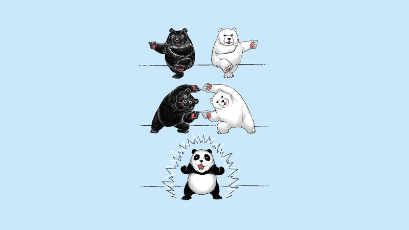humor, bears, Dragon Ball Z, Dragon Ball