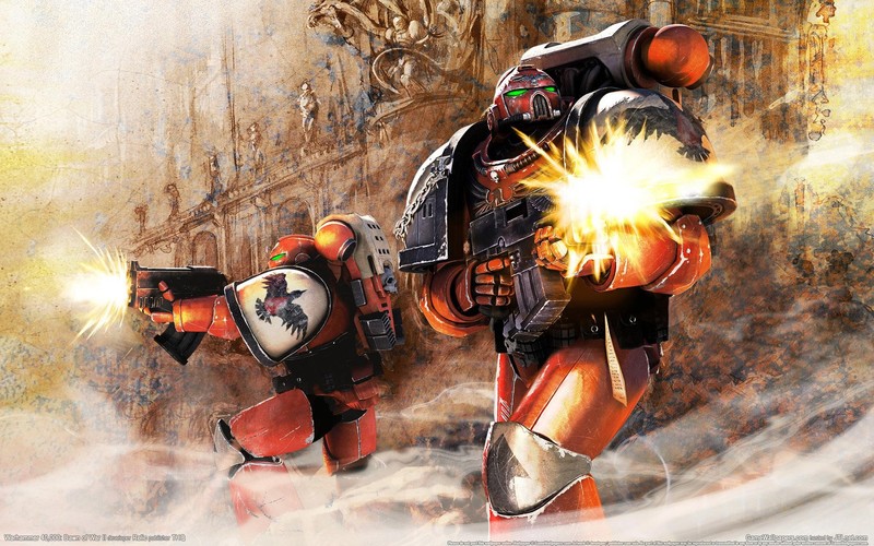 Warhammer 40,000, space marines, Warhammer, Blood Angels