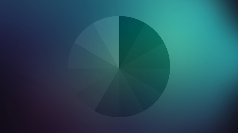 simple, gradient, space