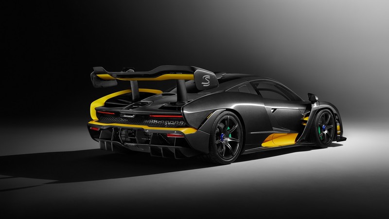 car, supercars, McLaren, McLaren Senna, Victory Grey, carbon fiber, diffusers
