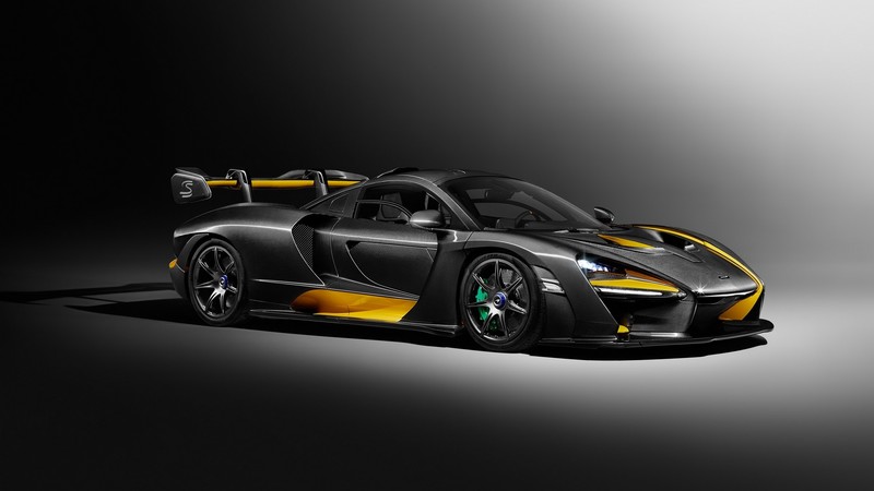 car, supercars, McLaren, McLaren Senna, Victory Grey, carbon fiber