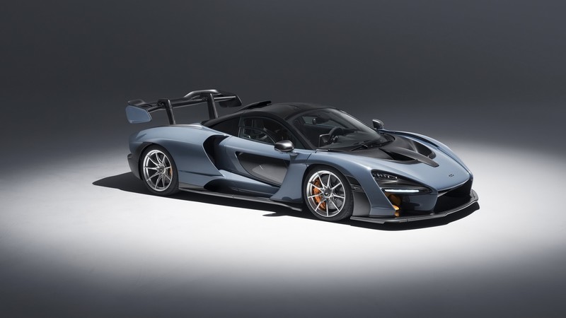 car, supercars, McLaren, McLaren Senna, Victory Grey, carbon fiber