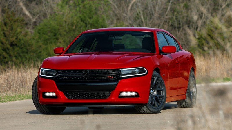 car, nature, Dodge Charger R/T, sports sedan