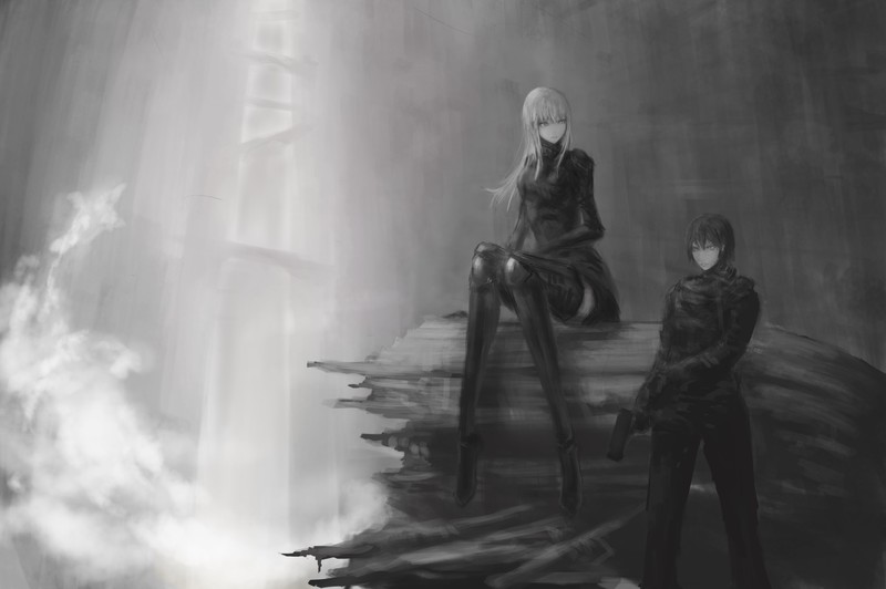 manga, Blame!, Cibo, Killy