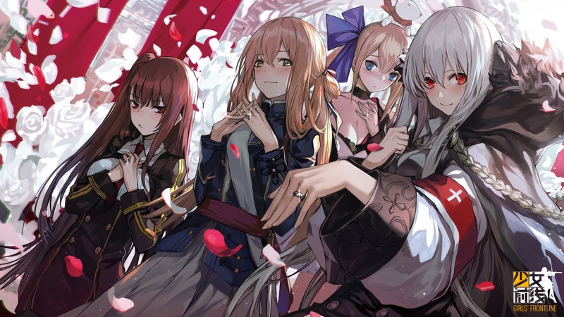 anime, Girls Frontline, gun