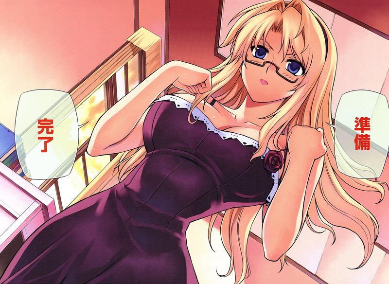 anime girls, anime, big boobs