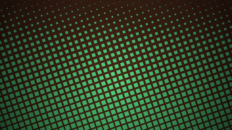 pixels, squares, texture, green, 4k