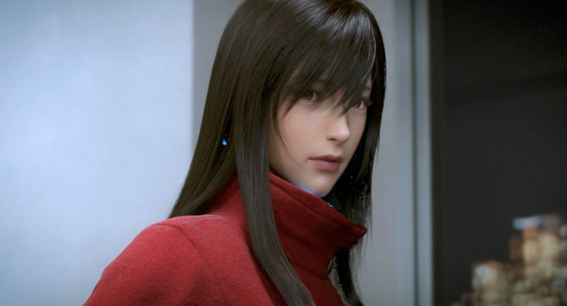 GANTZ:O, Gantz, anime girls, brunette, red