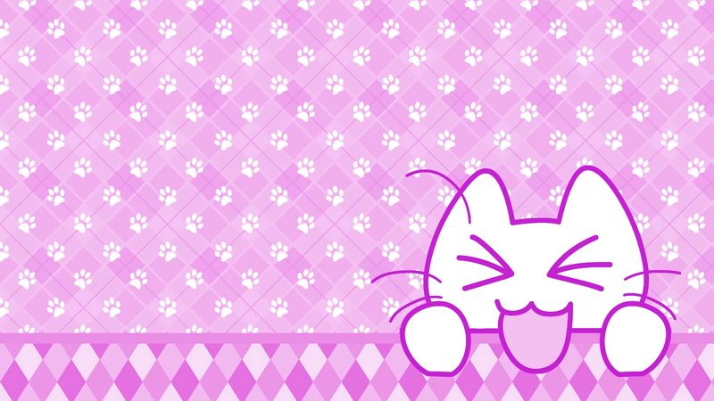 cat, protruding tongue, funny, art, vector, 4k