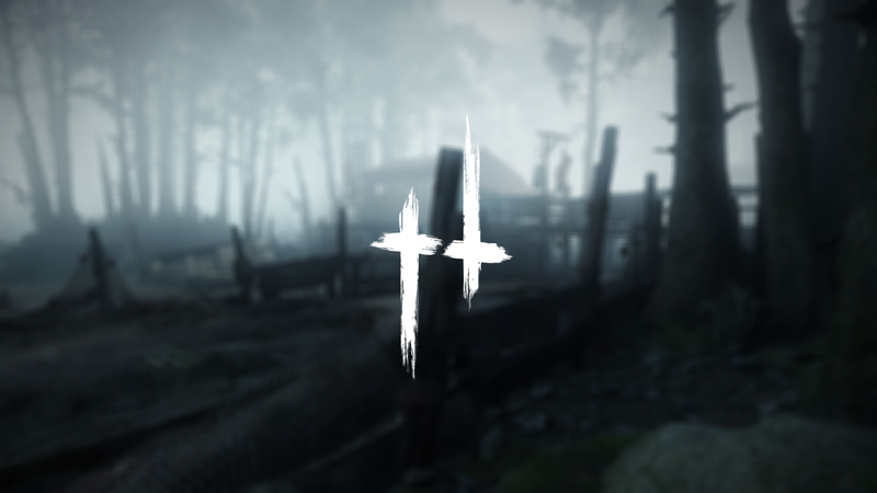 Hunt Showdown, video games, cross, blurred, inverted cross
