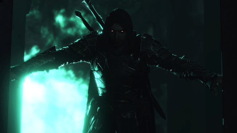 Middle-Earth: Shadow of War, Talion, Minas Morgul, green