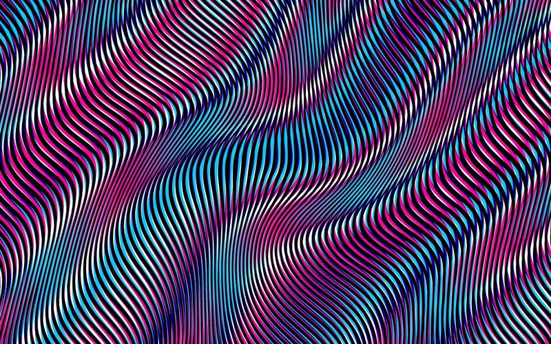 optical illusion, abstract, texture, surreal, digital art