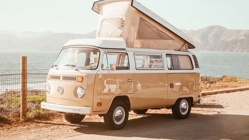 volkswagen t2, volkswagen, van, motorhome, car, 4k