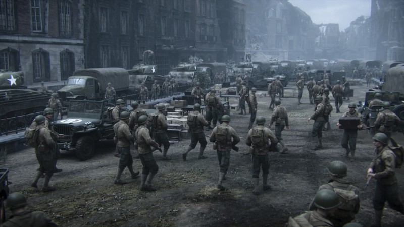 Call of  Duty WWII, World War II, soldier, Call of Duty