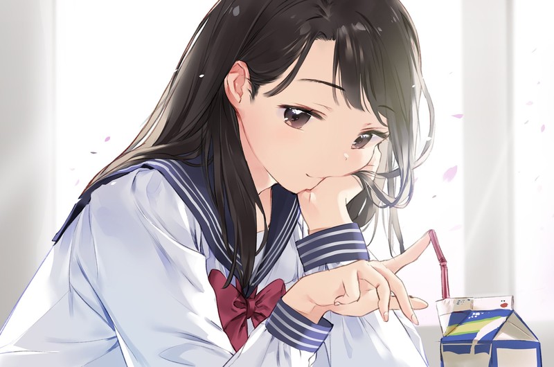 anime, anime girls, original characters, artwork, looking at viewer