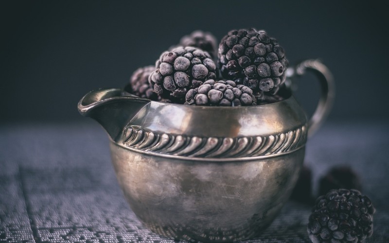 food, fruit, berries, blackberries