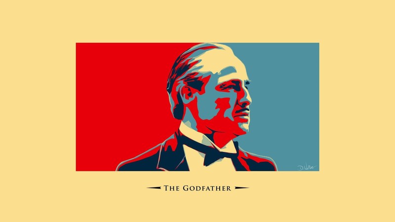 The Godfather, Marlon Brando, movies, actor, beige