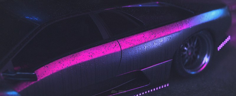 CROWNED, Need for Speed, video games, car, water drops, vehicle