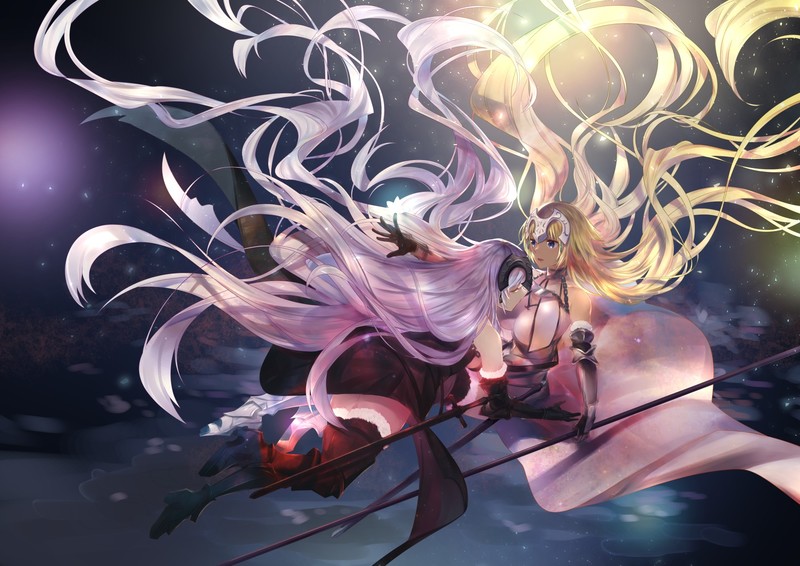 Fate/Grand Order, Fate Series, Jeanne dArc, Jeanne dArc alter, headdress