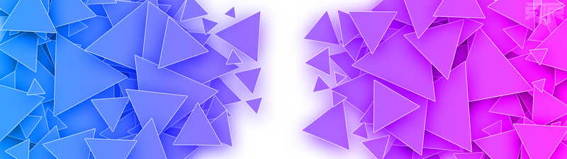 multiple display, dual monitors, abstract, digital art, colorful, triangle