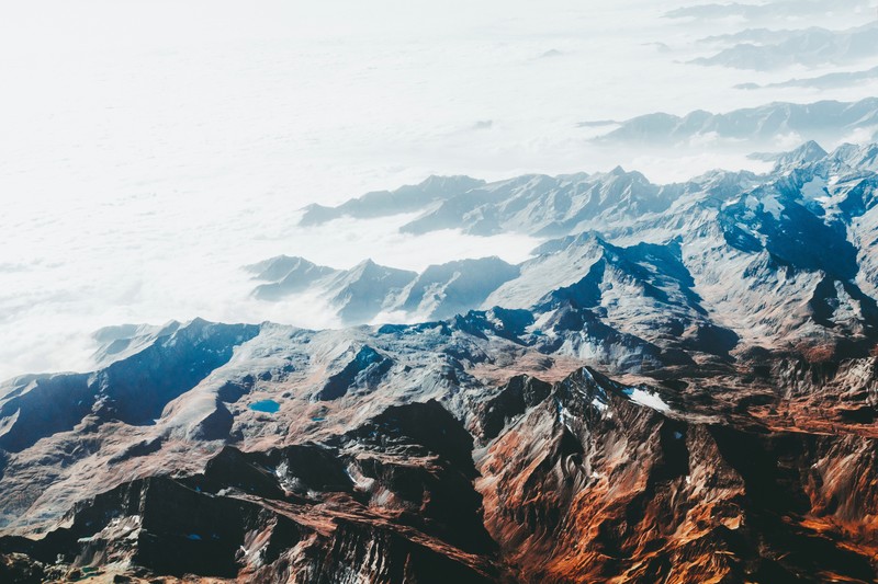 nature, snow, mountains, landscape