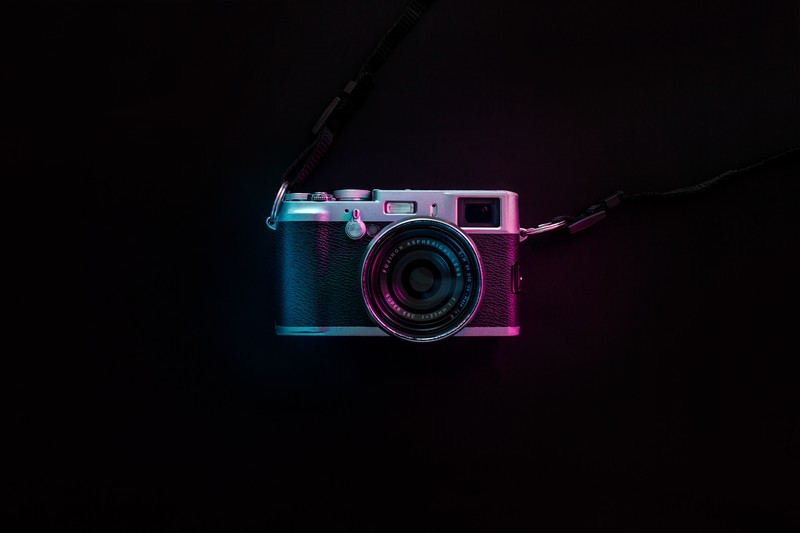 camera, photography, technology, black background