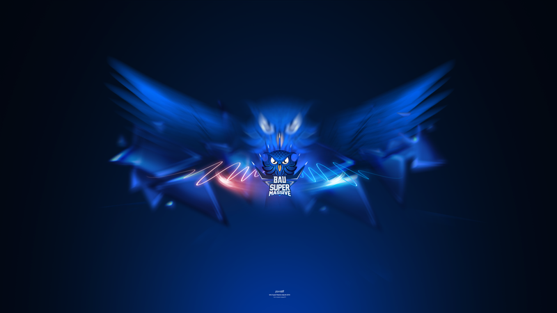 supermassive, e-sports, blue, blue background