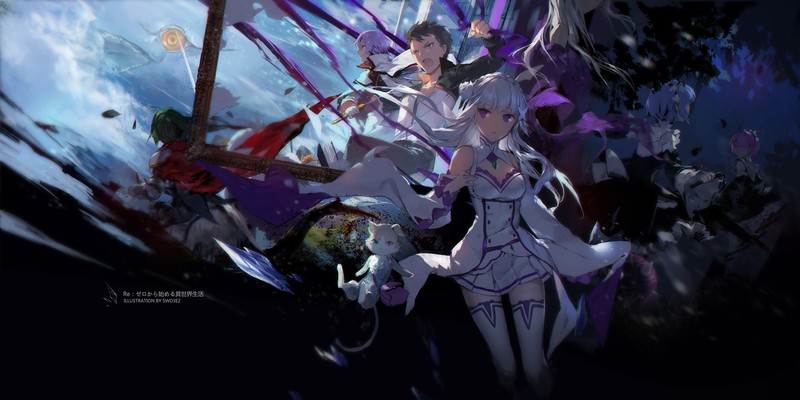 swd3e2, Re:Zero Kara Hajimeru Isekai Seikatsu, anime girls