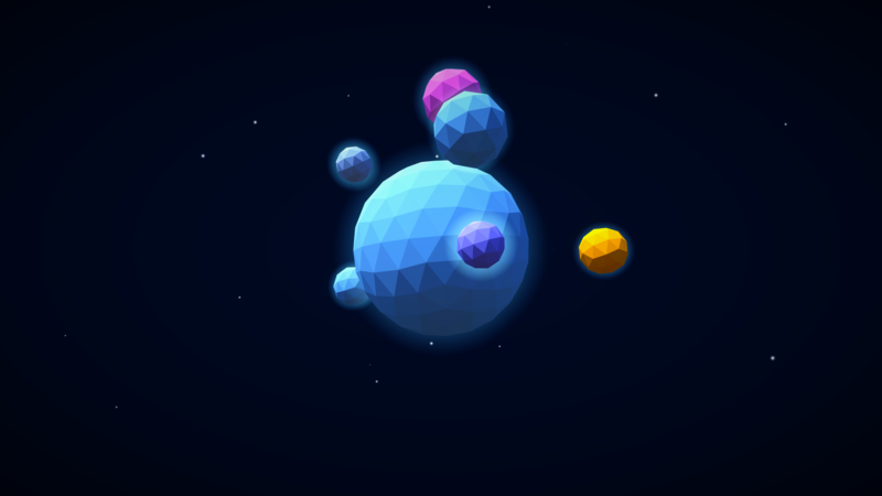 space, planet, stars, 3D, digital art, galaxy