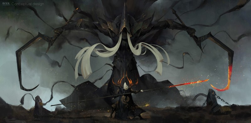 horror, Diablo III, Malthael