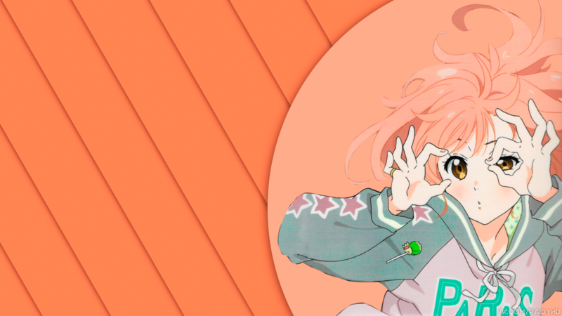 anime, anime girls, picture-in-picture, Kyoukai no Kanata, Kuriyama Mirai