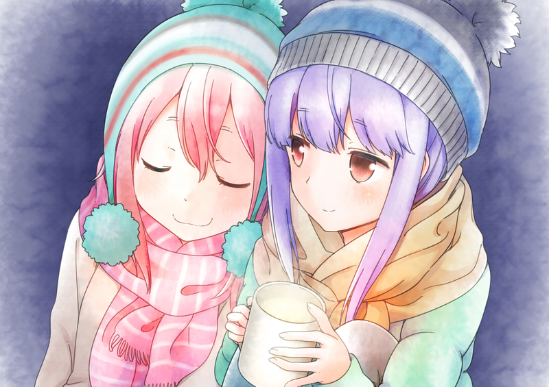 Yuru Camp, Nadeshiko Kagamihara, Rin Shima, anime