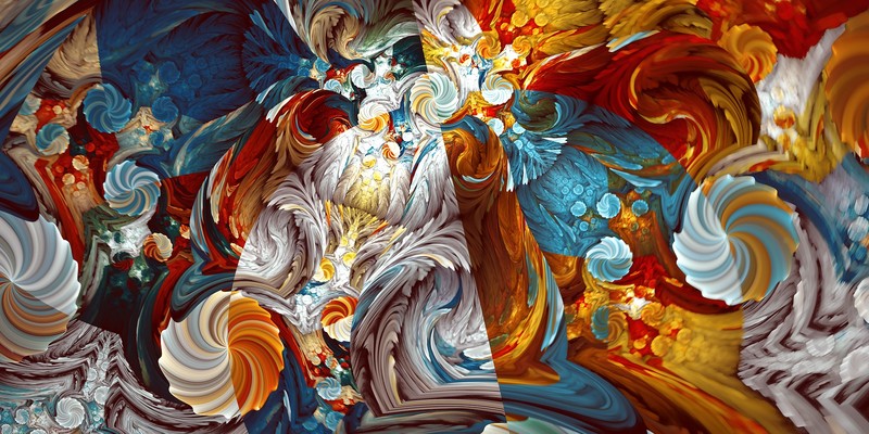 fractal, Apophysis, chaotica