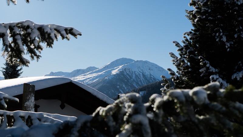 Austria, Paul Gilmore, snow, mountains, snowy peak, nature, landscape, far view, sky, trees, pine trees