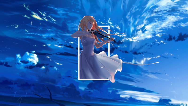 anime, anime girls, picture-in-picture