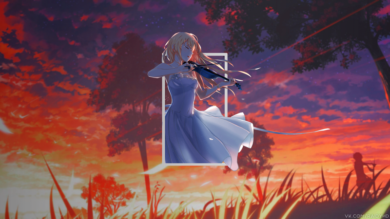 anime, anime girls, picture-in-picture