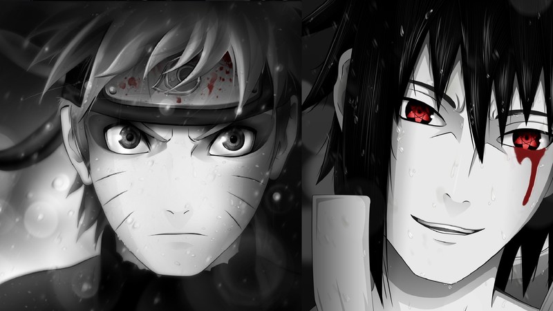 anime, Uzumaki Naruto, Uchiha Sasuke, Naruto Shippuuden