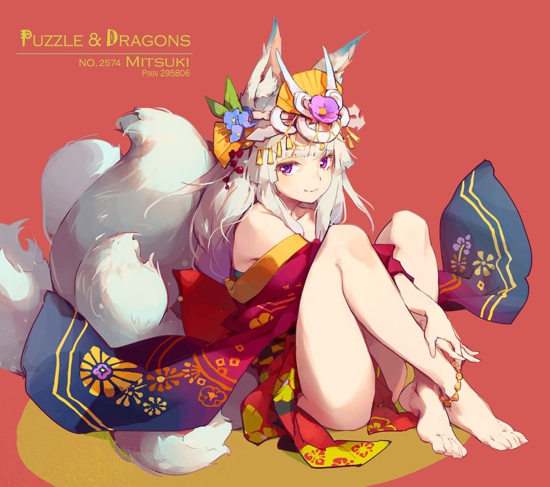 anime girls, 天之火, Puzzle & Dragons